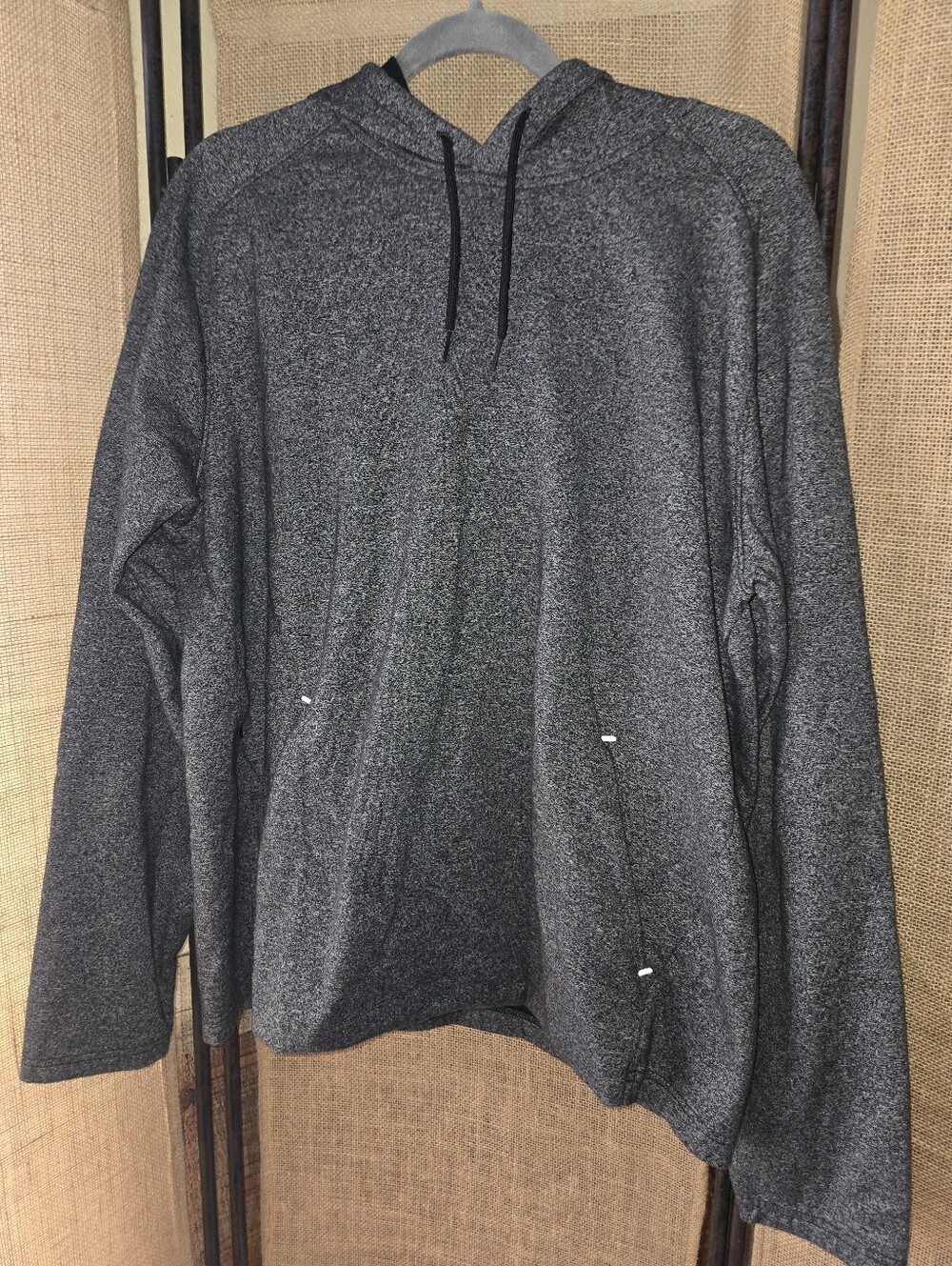 NWOT Unisex Old Navy Active Dynamic Fleece 4 Way Stretch Hoodie Black XL